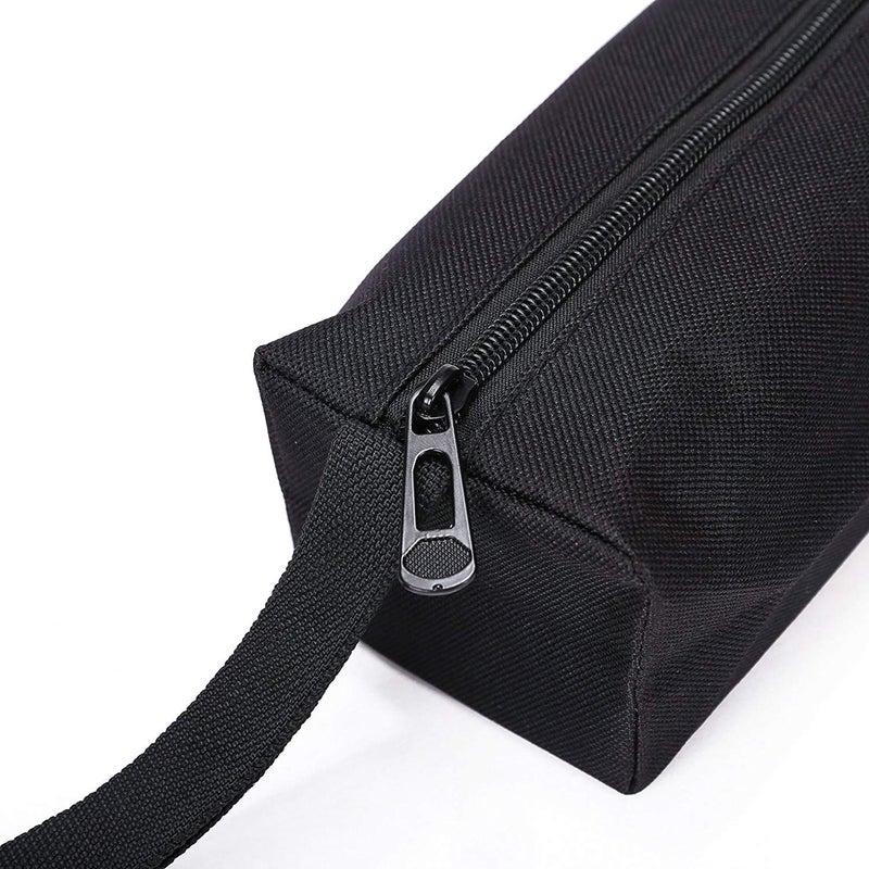 Ruibo Small Canvas Zipper Bags/Multi-purpose Tool Pouch Tote Bags Storage Organizer with Hanging Loop for Screwdrivers,Pliers,Nut Drivers Gifts to Men/Women - Image 3